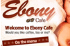 Screenshot of Ebony Cafe