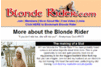 Screenshot of Blonde Rider