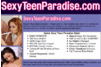 Screenshot of Sexy Teen Paradise