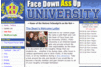 Screenshot of Face Down Ass Up University