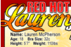 Screenshot of Red Hot Lauren