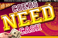 Screenshot of Coeds Need Cash