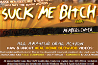 Screenshot of Suck Me Bitch