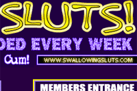 Screenshot of Swallowing Sluts