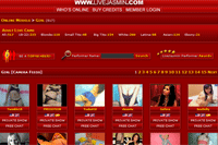 Screenshot of Live Jasmin