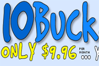 Screenshot of 10 Buck Movies