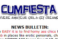 Screenshot of Cum Fiesta