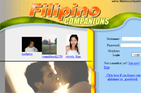 Screenshot of Filipino Companions