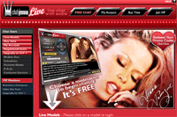 Screenshot of Club Jenna Live