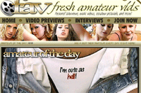 Screenshot of Fresh Amateur Vids