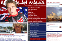 Screenshot of Australian Males