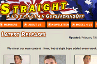 Screenshot of Straight Australian Guys Jacking Off