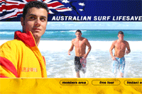 Screenshot of Australian Surf Lifesavers