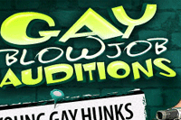 Screenshot of Gay Blowjob Auditions
