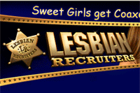 Screenshot of Lesbian Recruiters