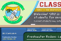 Screenshot of Spring Break University