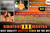 Screenshot of Amateur XXX Movies