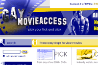 Screenshot of Gay Movie Access