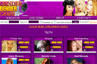 Screenshot of Gender Bender Cams