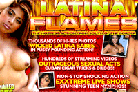Screenshot of Latina Flames