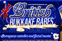 Screenshot of British Bukkake Babes