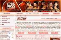 Screenshot of Ethnic Pass