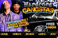 Screenshot of Hardcore Gangstas