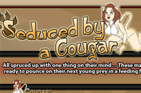 Screenshot of Seduced By A Cougar