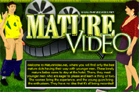 Screenshot of Mature Video