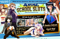 Screenshot of Anime School Sluts