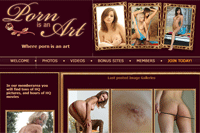 Screenshot of Porn Is An Art
