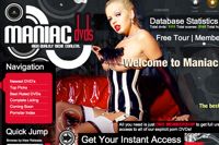 Screenshot of Maniac DVDs