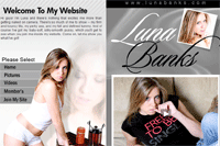 Screenshot of Luna Banks