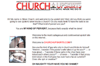 Screenshot of Church Upskirts