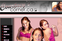 Screenshot of Courtney's Corner