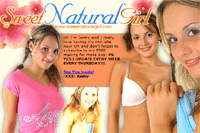 Screenshot of Sweet Natural Girl