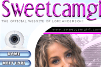 Screenshot of Sweet Cam Girl