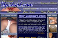Screenshot of Upskirt.com