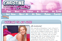 Screenshot of Christine Young